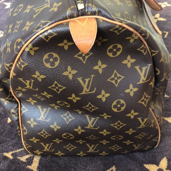 Louis Vuitton classic monogram Keepall 55 - Picture 5 of 12